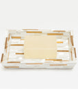 Pigeon and Poodle Cortona Rectangular Soap Dish, Tapered