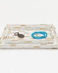 Pigeon and Poodle Cortona Rectangular Tray - Tapered, 2-Piece Set