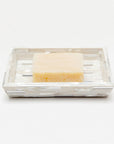 Pigeon and Poodle Cortona Rectangular Soap Dish, Tapered