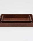 Pigeon and Poodle Hampton Rectangular Tray - Tapered, 2-Piece Set