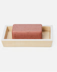 Pigeon and Poodle Maranello Rectangular Soap Dish, Tapered