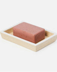 Pigeon and Poodle Maranello Rectangular Soap Dish, Tapered