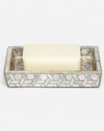 Pigeon and Poodle Melfi Rectangular Soap Dish, Tapered