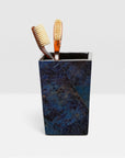 Pigeon and Poodle Santorini Square Brush Holder, Tapered