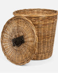 Pigeon and Poodle Lamia Round Hamper with Lid