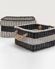 Pigeon and Poodle Nantucket Storage Baskets, 2-Piece Set