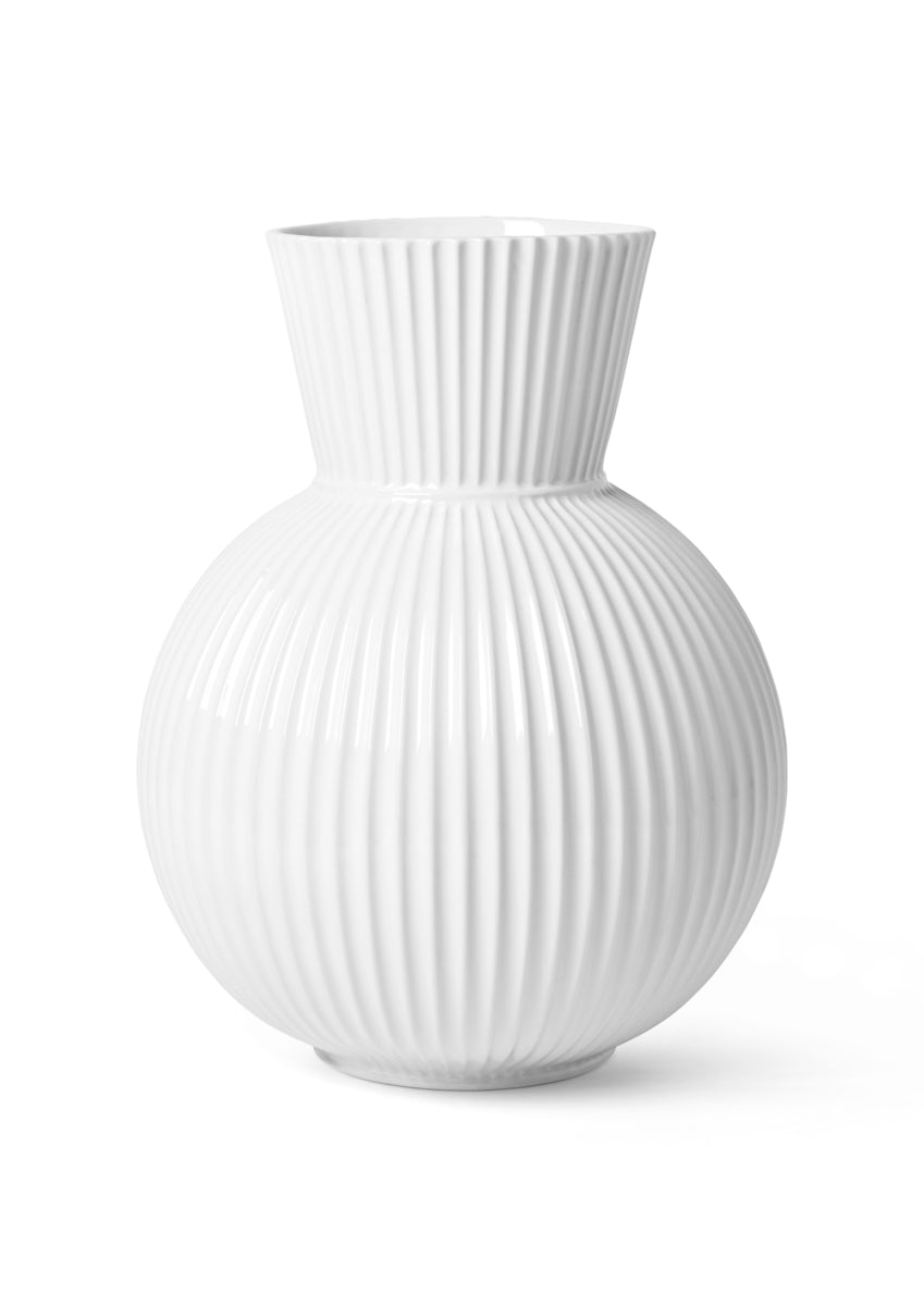 Tura Vase, White