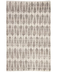 Jaipur Azland Sabot Geometric Trellis Ivory Light Gray AZL04 Rug