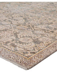 Jaipur Boheme Atkins Trellis Floral Gold Green BOH13 Rug