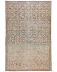 Jaipur Boheme Atkins Trellis Floral Gold Green BOH13 Rug