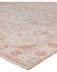 Jaipur Boheme Fay Medallion Floral Orange Light Blue BOH15 Rug