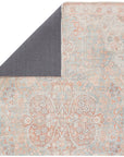 Jaipur Boheme Fay Medallion Floral Orange Light Blue BOH15 Rug