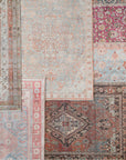 Jaipur Boheme Fay Medallion Floral Orange Light Blue BOH15 Rug