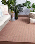 Jaipur Brontide Topsail Stripes Rose Taupe BRO02 Rug