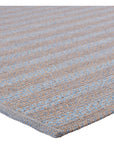 Jaipur Brontide Topsail Stripes Light Blue Taupe BRO03 Rug