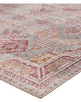 Jaipur Chateau Kendrick Medallion Tribal Sky Blue Pink CHT05 Rug