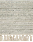 Jaipur Castillo Torre Solid Stripes Light Gray Cream CSL01 Rug