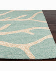 Jaipur Coastal Lagoon Coral Rug