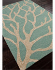 Jaipur Coastal Lagoon Coral Rug