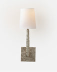 Made Goods Halton Faux Bois Torch Sconce with Shade