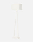 Made Goods Weldon Floor Lamp in White Stone