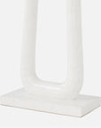 Made Goods Weldon Floor Lamp in White Stone