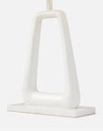 Made Goods Weldon Table Lamp in White Stone