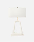 Made Goods Weldon Table Lamp in White Stone