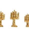 Villa & House Mano 3-Piece Set Statues, Gold