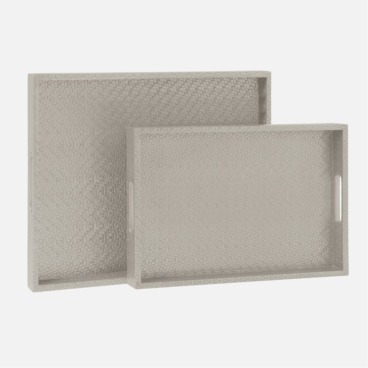 Made Goods Huxley XL Rectangular Tray, 2-Piece Set