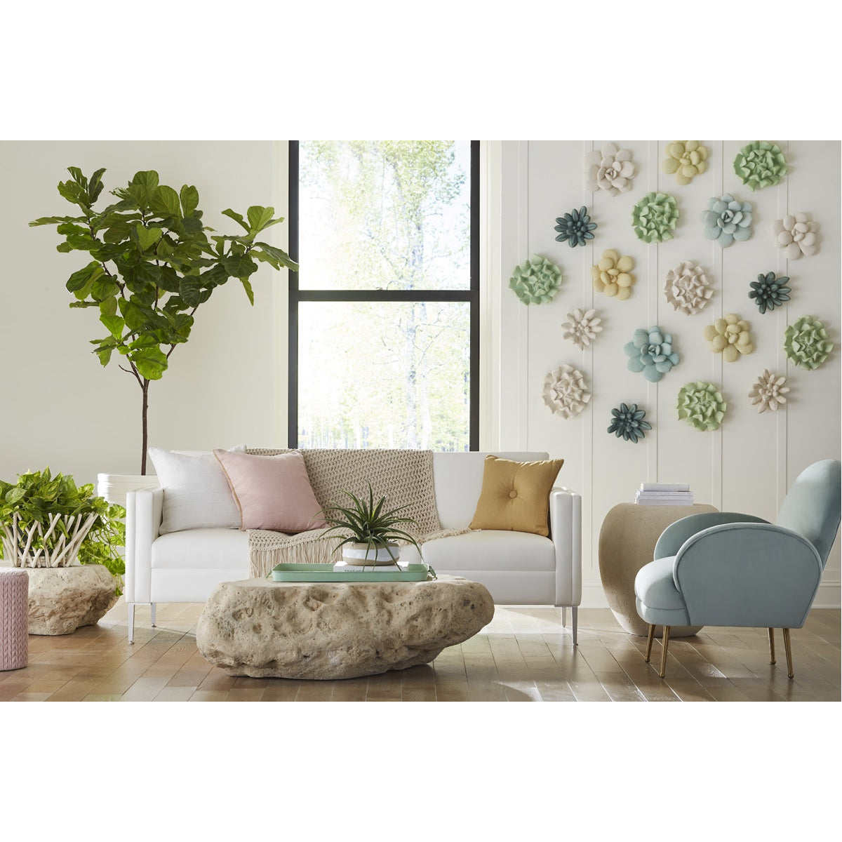 Phillips Collection Laui Succulent Outdoor Wall Art