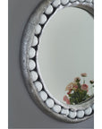 Phillips Collection Pearl Round Silver Mirror