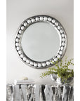 Phillips Collection Pearl Round Silver Mirror