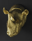 Phillips Collection Rhino Gold Wall Art