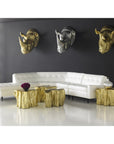 Phillips Collection Rhino Gold Wall Art