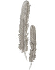 Phillips Collection Feathers Large Wall Art, 2-Piece Set