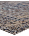 Jaipur Polaris Cicero Medallion Tribal Taupe Blue POL41 Rug