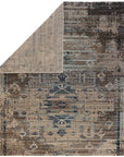 Jaipur Polaris Cicero Medallion Tribal Taupe Blue POL41 Rug