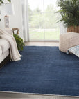 Jaipur Rebecca Limon Solid Blue White RBC06 Rug