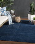 Jaipur Rebecca Limon Solid Blue White RBC06 Rug