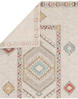 Jaipur Polaris Tov Medallion Light Gray Multicolor POL10 Rug