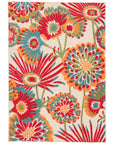 Jaipur Belize Balfour Floral Red Multicolor BLZ02 Rug