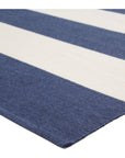 Jaipur Lanai Remora Striped Dark Blue Ivory LAN07 Rug