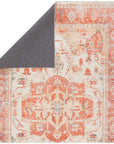 Jaipur Boheme Rhoda Medallion Orange Ivory BOH01 Rug