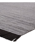 Jaipur Sonder Savvy Solid Gray Black SOD02 Rug