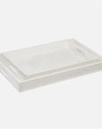 Made Goods Della Lacquered Eggshell Tray, 2-Piece Set