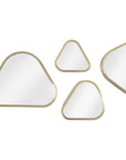 Phillips Collection Pebble Mirrors, 4-Piece Set