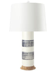 Villa & House Elena Lamp in Blue and White