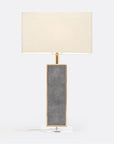 Made Goods Kingston Realistic Faux Shagreen Table Lamp