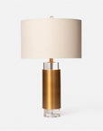 Made Goods Lucian Metal and Crystal Table Lamp